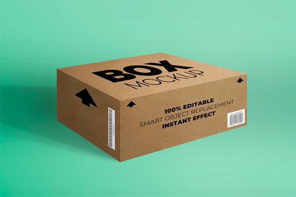 Cardboard Box Mockups – Sleek and Polished Templates for Premium Packaging | High-Quality PSD,AI Files Download